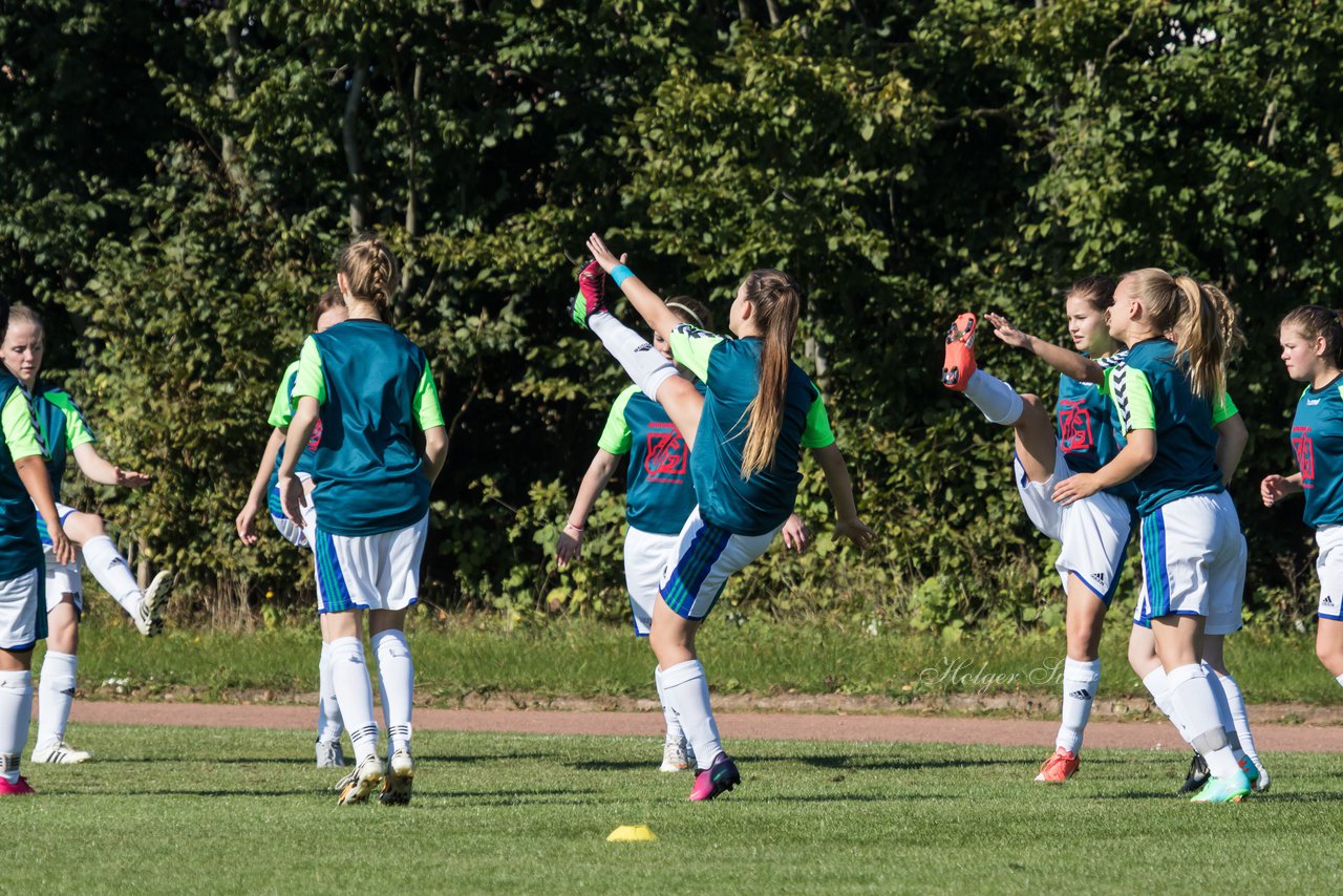 Bild 54 - B-Juniorinnen Krummesser SV - SV Henstedt Ulzburg : Ergebnis: 0:3